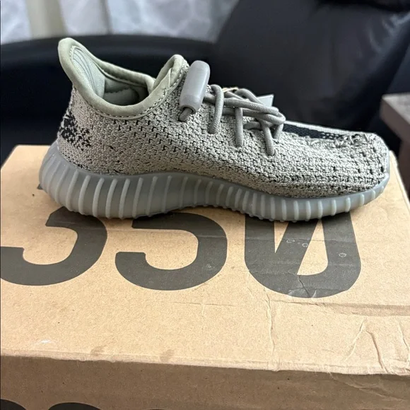 adidas gazelle silver green womens adidas Yeezy Slide Slate Marine (Kids) – kickasskickss main image 1